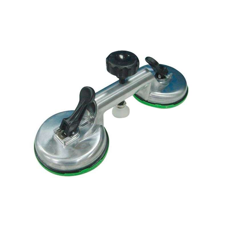 Image du produit PIHER&reg;- Ventouse Professionnelle double en aluminium, avec Vis centrale
