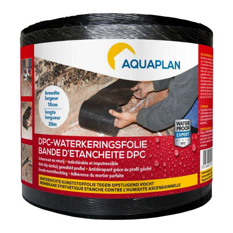 Image du produit Aquaplan - Bande d'Etanch&eacute;it&eacute; DPC 30 m / largeur 10 ou 30 cm)