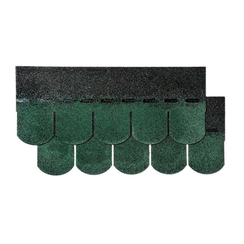 Image du produit Aquaplan - Bardeau Easy Shingle 'Special' (Ardoises Bitumineuses) - Vert Vintage (2 m&sup2;)
