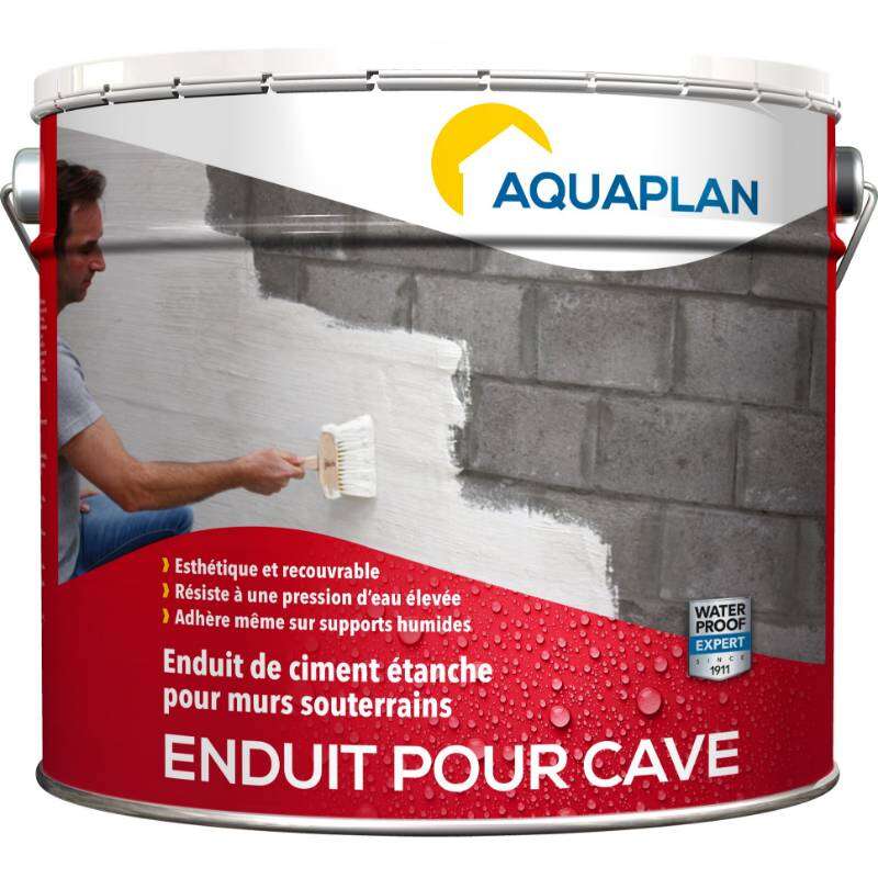 Image du produit Aquaplan - Enduit pour Cave - Blanc