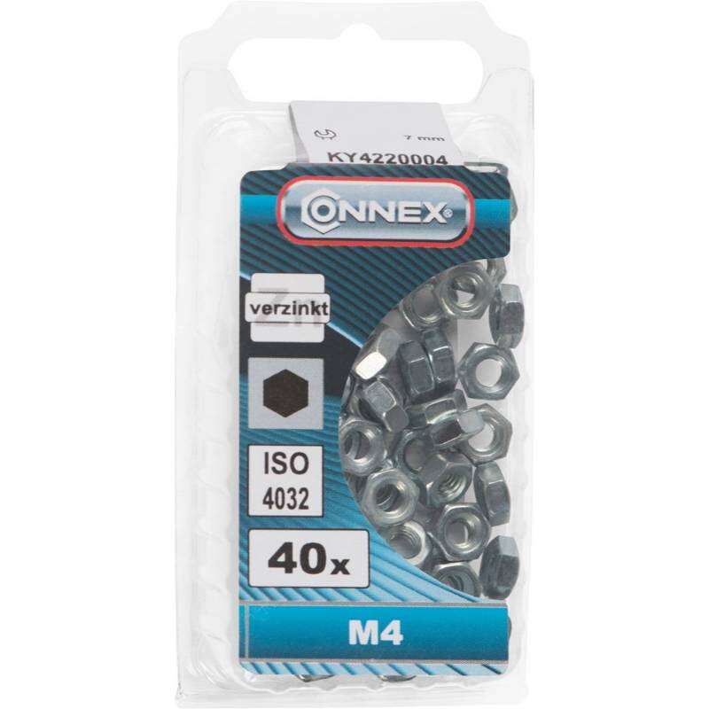 Image du produit Ecrou Hexagonal - Acier Galvanis&eacute; - M4