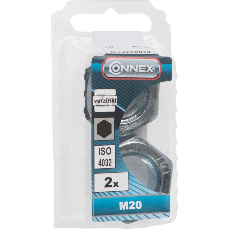 Image du produit Ecrou Hexagonal - Acier Galvanis&eacute; - M20