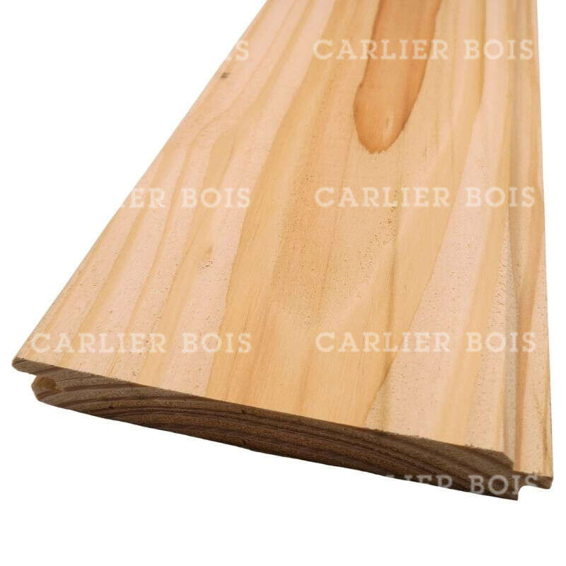 Image du produit Bardage Douglas Rustique - Rainur&eacute; languett&eacute; - 21 x 130 mm utile (140 mm total) S/Commande