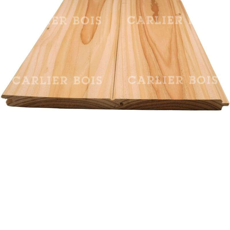 Image du produit Bardage Douglas Rustique - Rainur&eacute; languett&eacute; - 21 x 130 mm utile (140 mm total) S/Commande