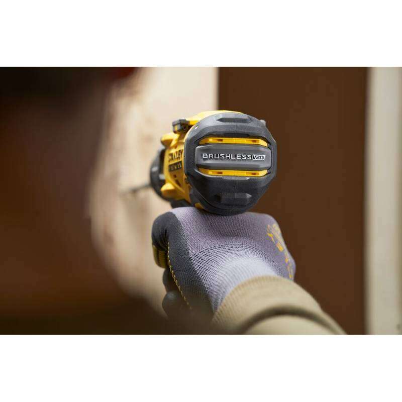Image du produit Stanley V20 Perceuse Visseuse BL 80Nm 18V, 2 x 2.0Ah SFMCD725D2K-QW