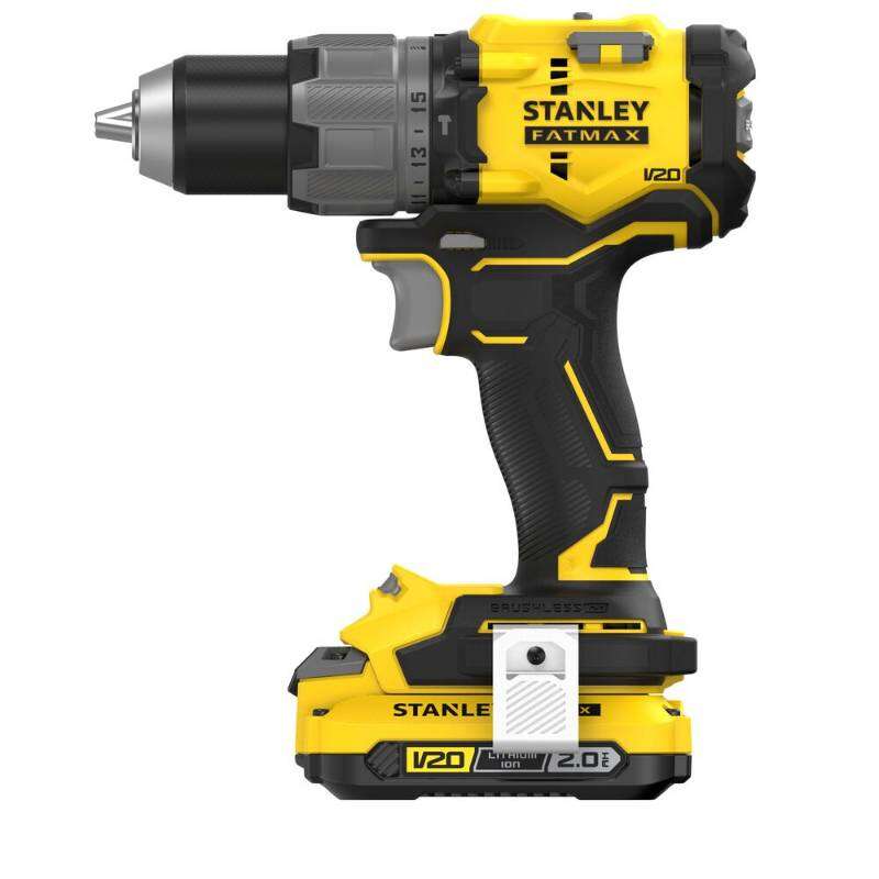 Image du produit Stanley V20 Perceuse Percussion BL 80Nm 18V, 2 x 2.0Ah SFMCD726D2K-QW