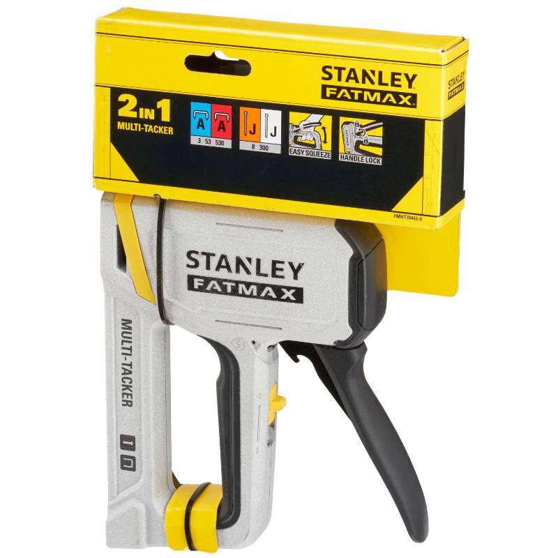 Image du produit STANLEY Fatmax - Agrafeuse Manuelle - 2 en 1 - Type A et J