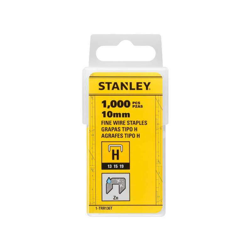 Image du produit Stanley Agrafes 10mm-3/8" Type H - 1000pc 1-TRR136T