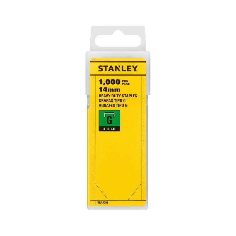 Image du produit Stanley Agrafes 14mm-9/16" Type G - 1000pc 1-TRA709T