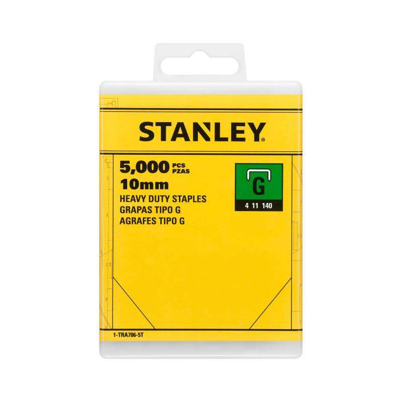 Image du produit Stanley Agrafes 10mm-3/8" Type G - 5000pc 1-TRA706-5T