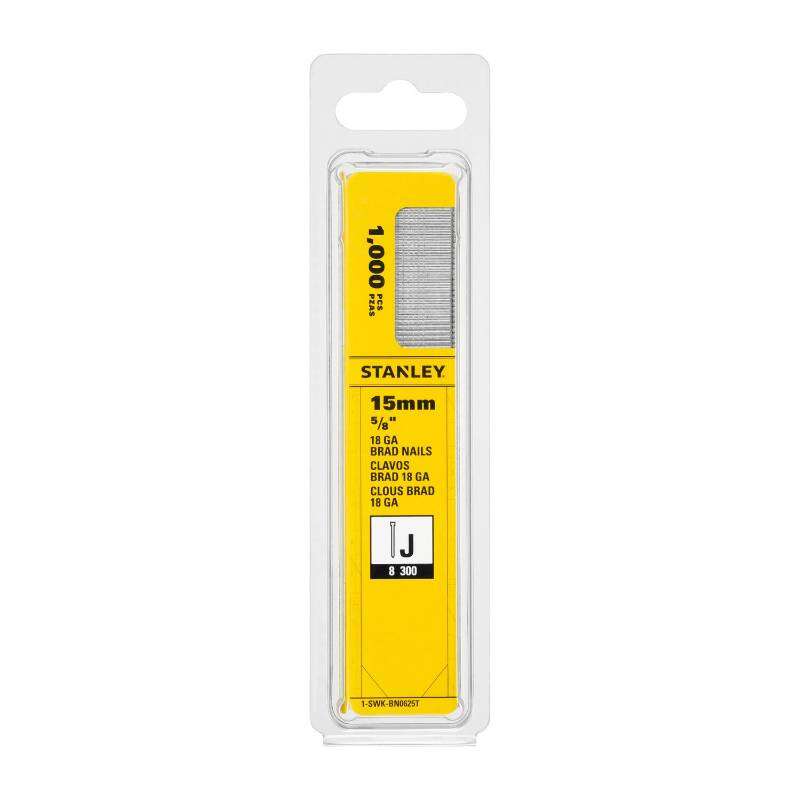 Image du produit Stanley Clous 15mm Type J - 1000pc 1-SWK-BN0625T