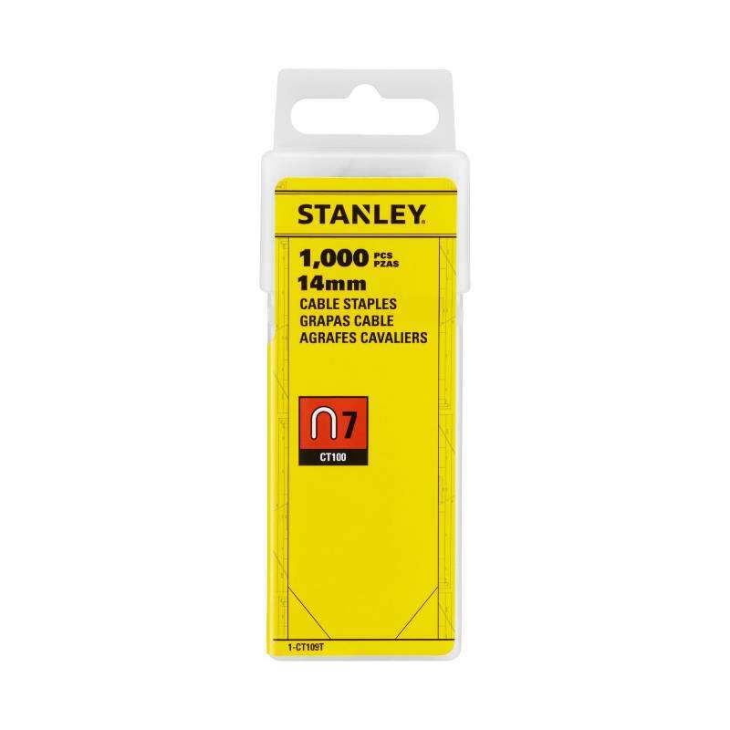 Image du produit Stanley Agrafes 14mm-9/16" Type 7 - 1000pc 1-CT109T