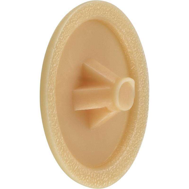 Image du produit Capuchon de recouvrement (pour PZ 2) - PVC - Beige - &Oslash; 12 mm (50 pi&egrave;ces)