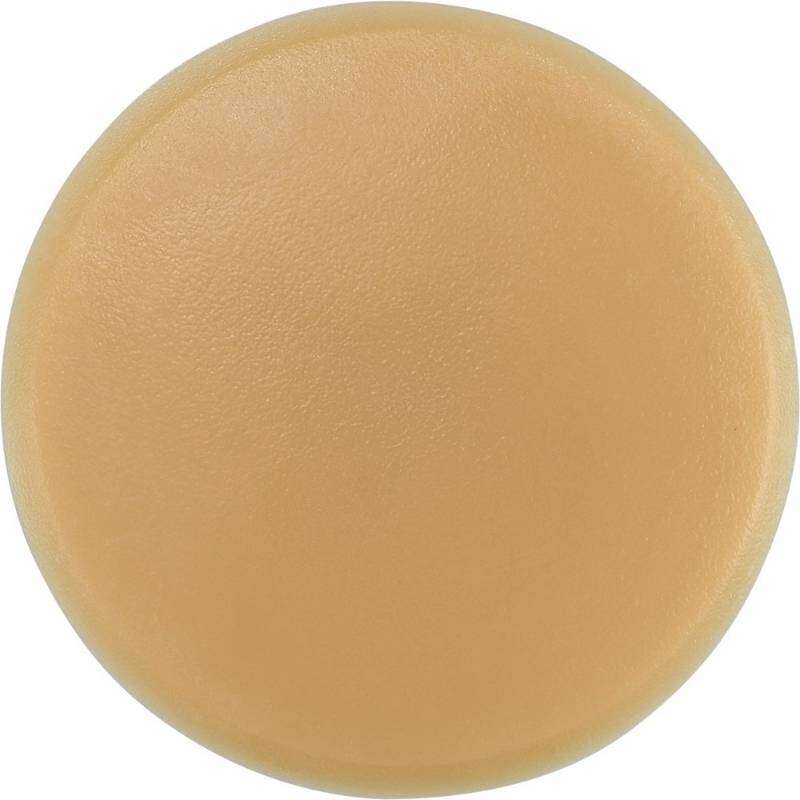 Image du produit Capuchon de recouvrement (pour PZ 2) - PVC - Brun clair - &Oslash; 12 mm (50 pi&egrave;ces)
