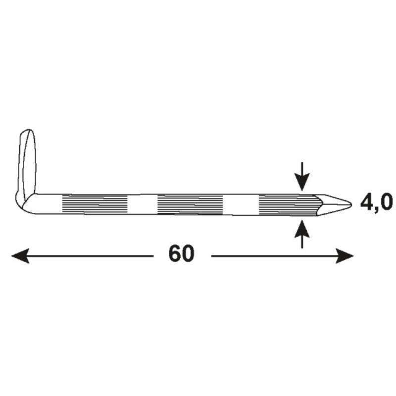 Image du produit Crampons - Acier rainur&eacute;