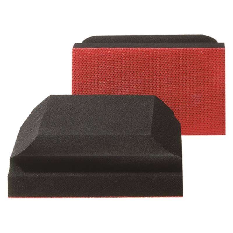 Image du produit KLINGSPOR - Cale de Pon&ccedil;age - Auto-agrippant - pour papier 70x125mm - HK 100 - 68 x 118 x 40 mm
