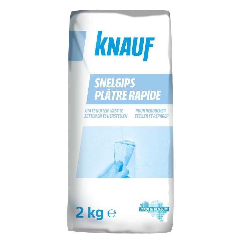 Image du produit KNAUF - Pl&acirc;tre prise rapide (2 kg)