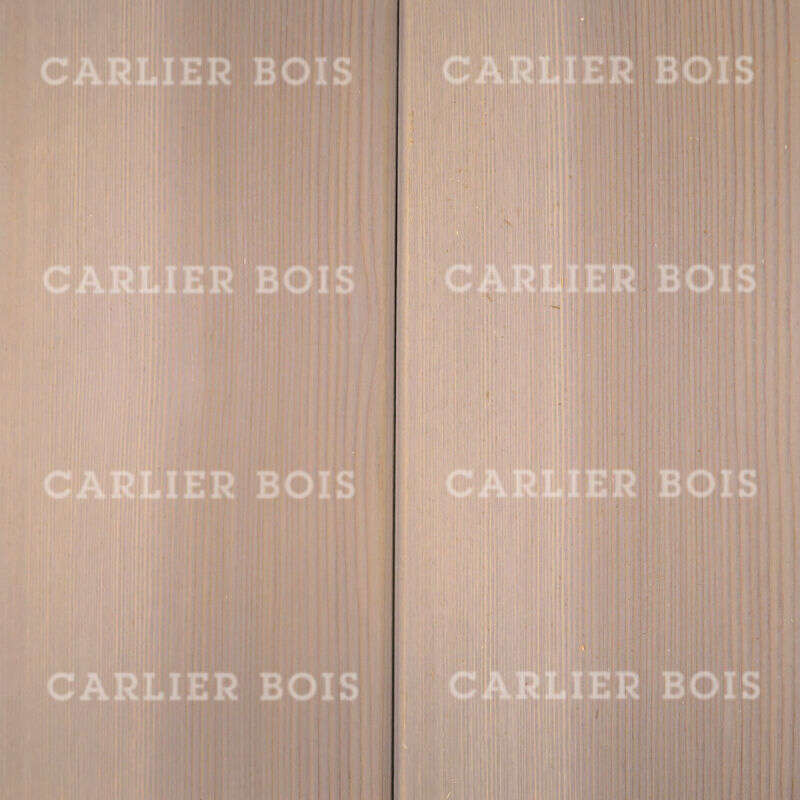 Image du produit Bardage C&egrave;dre about&eacute; - Bross&eacute; Gris 102 - Profil 'Chanfrea'- R/L - 18 x 130 mm - Longueur 440 cm - colis de 2.288 m&sup2;