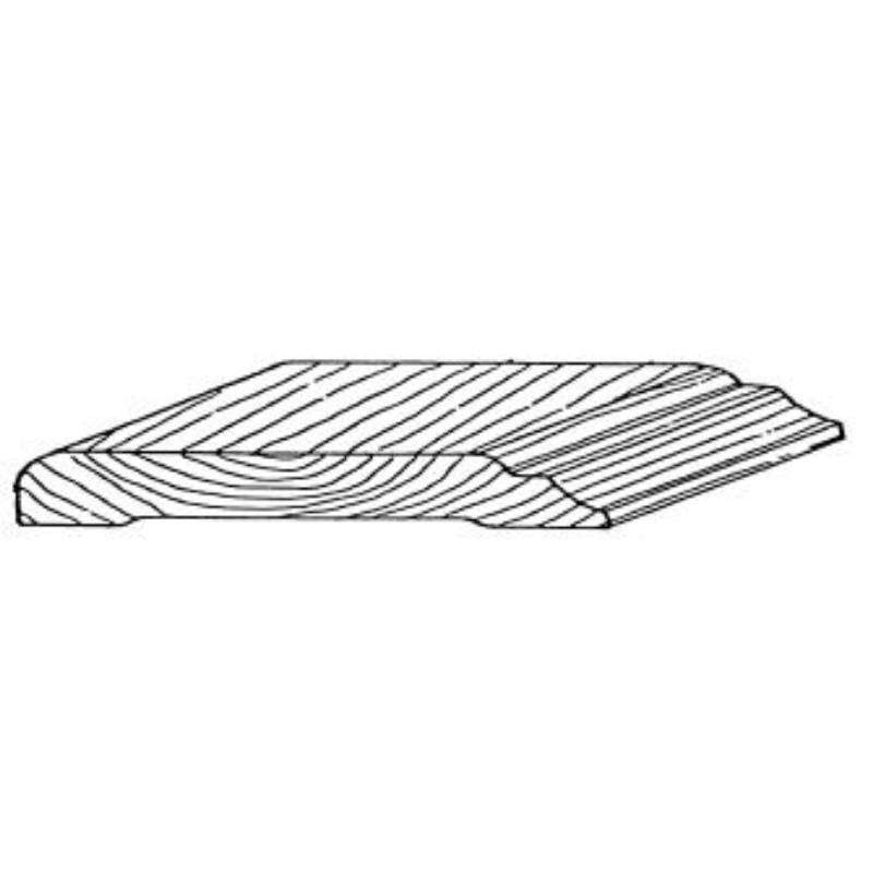 Image du produit Chambranle - Mod&egrave;le Standard - Meranti - 11 x 68 mm (11,25 m/kit)
