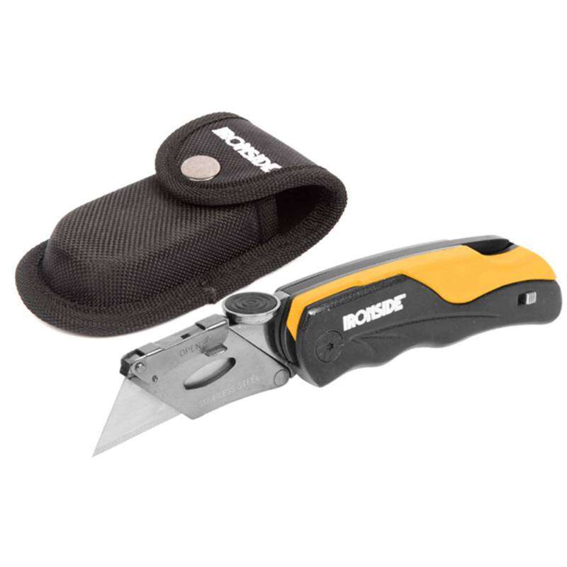 Image du produit IRONSIDE&reg;- Couteau Repliable - 6 lames - Manches Bi-Compo - Pochette textile