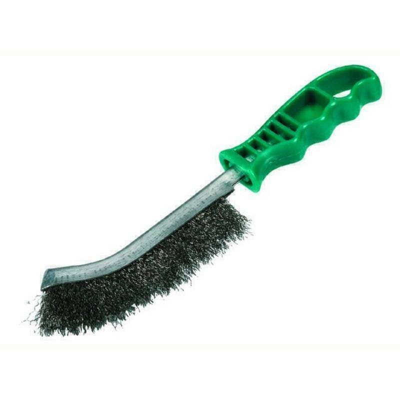 Image du produit IRONSIDE&reg;- Brosse Universelle - Fil en Inox - Poign&eacute;e en plastique Vert