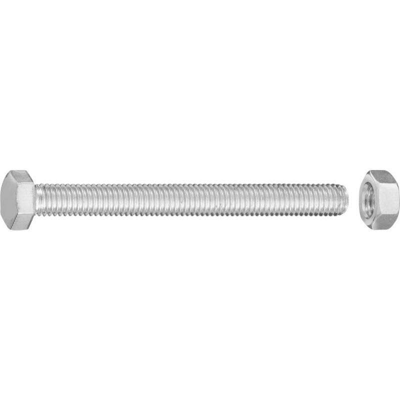 Image du produit Boulon &agrave; T&ecirc;te Hexagonale - Acier Galvanis&eacute; - M5