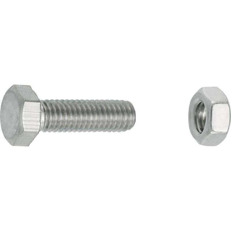 Image du produit Boulon &agrave; T&ecirc;te Hexagonale - Inox A2 - M5