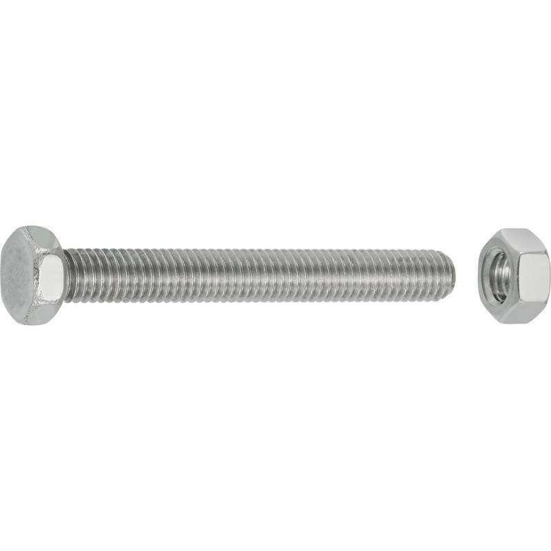 Image du produit Boulon &agrave; T&ecirc;te Hexagonale - Inox A2 - M5