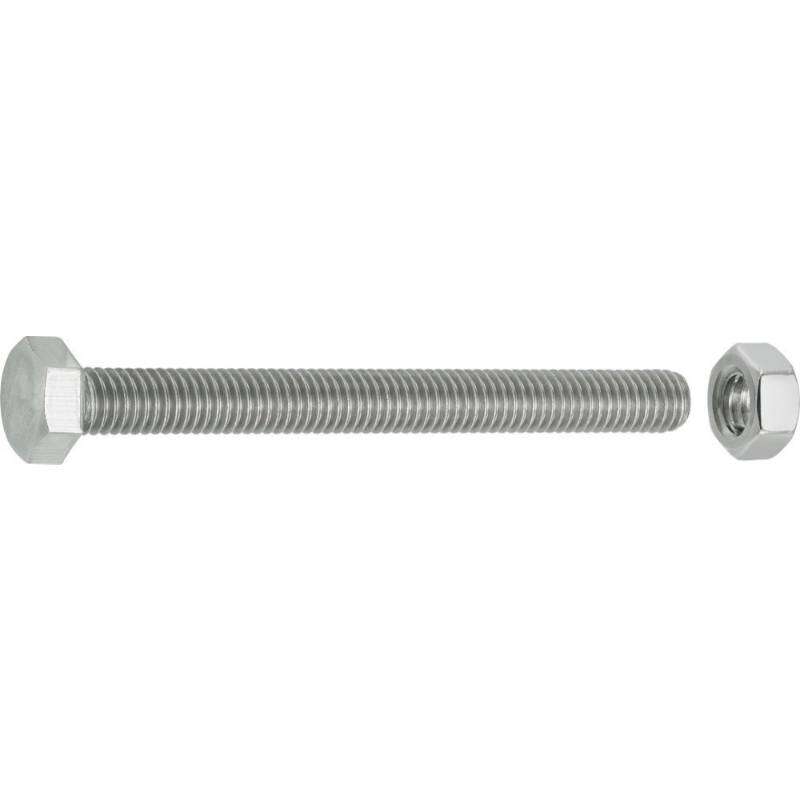 Image du produit Boulon &agrave; T&ecirc;te Hexagonale - Inox A2 - M5