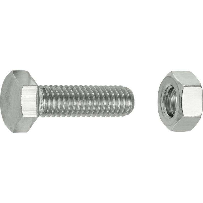 Image du produit Boulon &agrave; T&ecirc;te Hexagonale - Inox A2 - M6