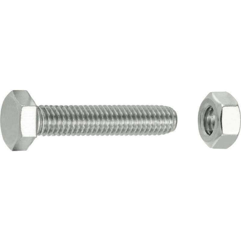 Image du produit Boulon &agrave; T&ecirc;te Hexagonale - Inox A2 - M6