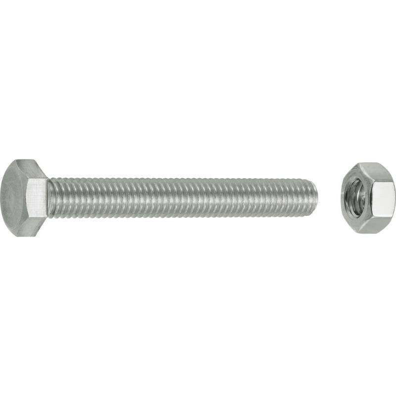 Image du produit Boulon &agrave; T&ecirc;te Hexagonale - Inox A2 - M8
