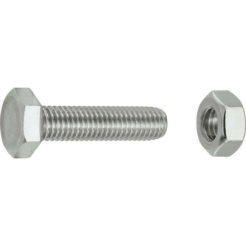 Image du produit Boulon &agrave; T&ecirc;te Hexagonale - Inox A2 - M10