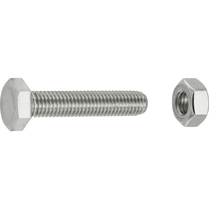 Image du produit Boulon &agrave; T&ecirc;te Hexagonale - Inox A2 - M10