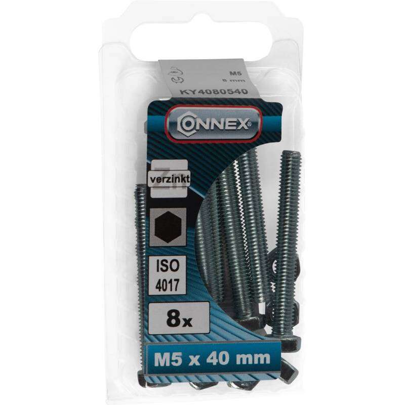 Image du produit Boulon &agrave; T&ecirc;te Hexagonale - Acier Galvanis&eacute; - M5