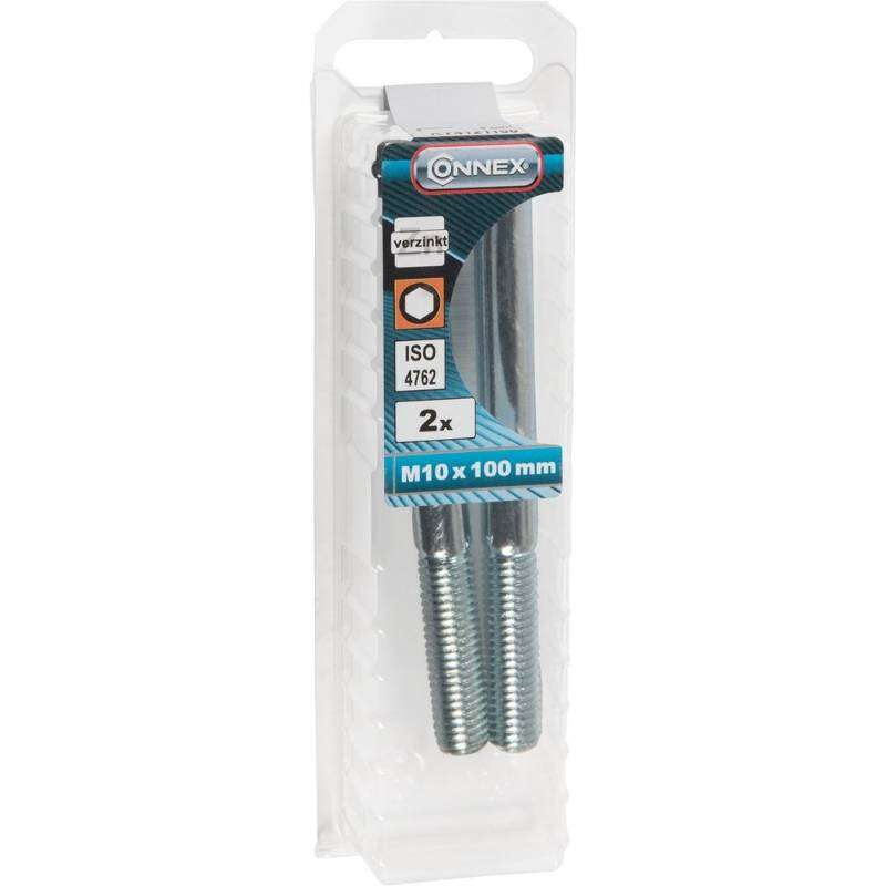Image du produit Boulon &agrave; six pans creux - T&ecirc;te ronde / Filetage m&eacute;trique - Acier Galvanis&eacute; - M10