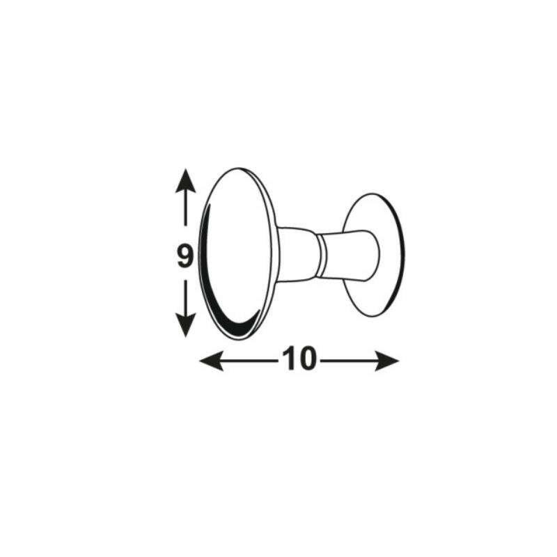 Image du produit Rivet tubulaire - Laiton Nickel&eacute;