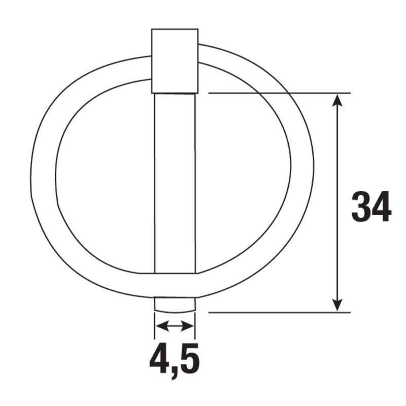 Image du produit Goupille de Retenue - Acier Galvanis&eacute;