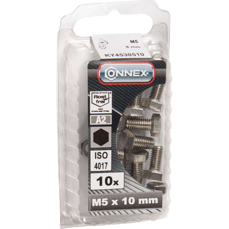 Image du produit Boulon &agrave; T&ecirc;te Hexagonale - Inox A2 - M5