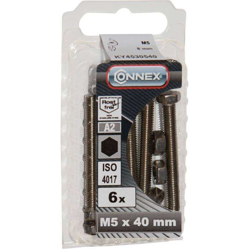 Image du produit Boulon &agrave; T&ecirc;te Hexagonale - Inox A2 - M5