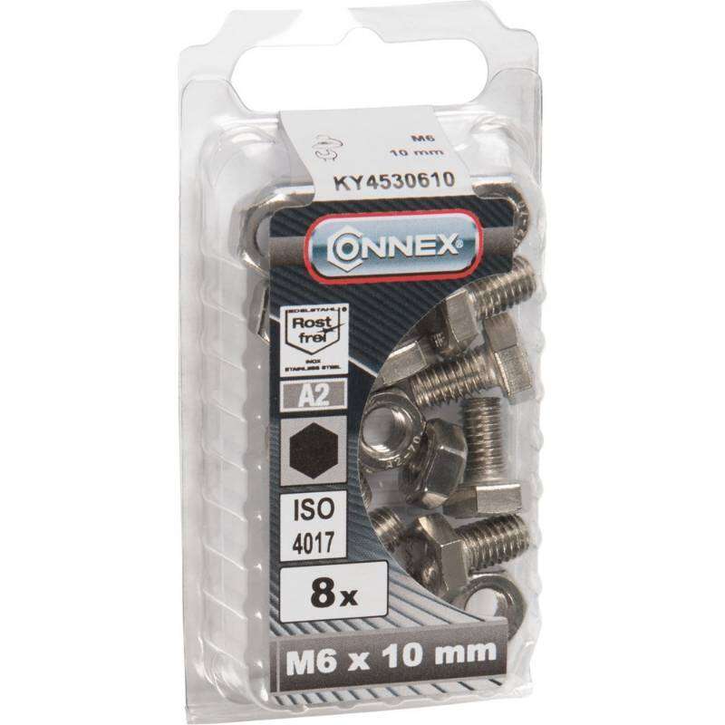 Image du produit Boulon &agrave; T&ecirc;te Hexagonale - Inox A2 - M6