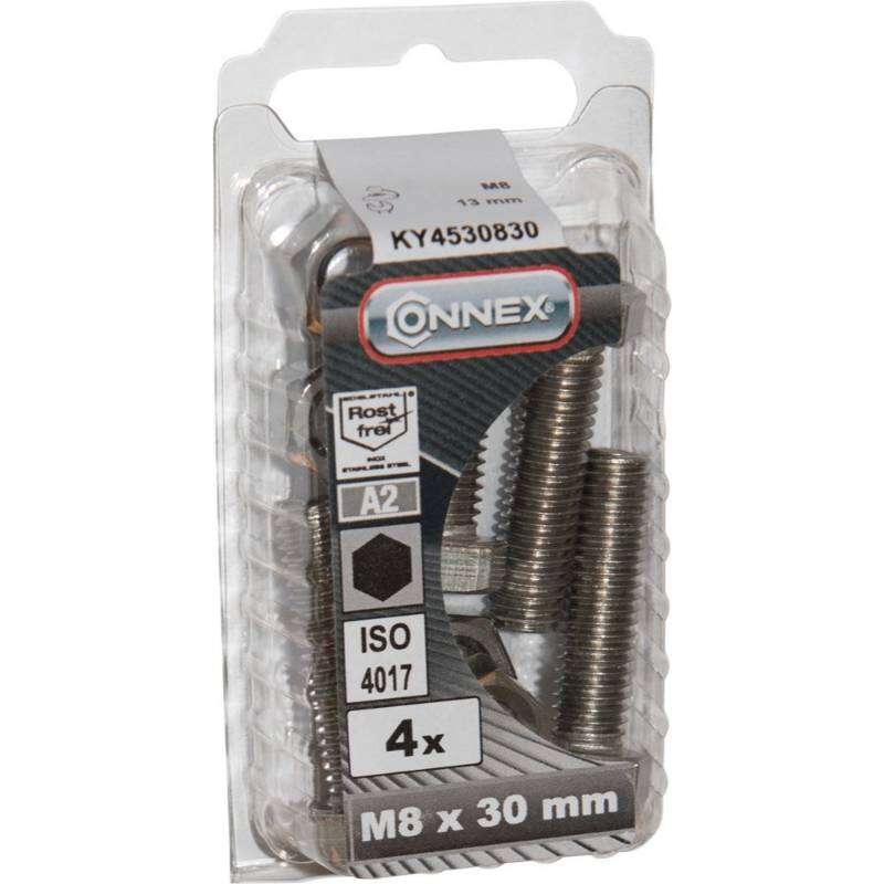 Image du produit Boulon &agrave; T&ecirc;te Hexagonale - Inox A2 - M8