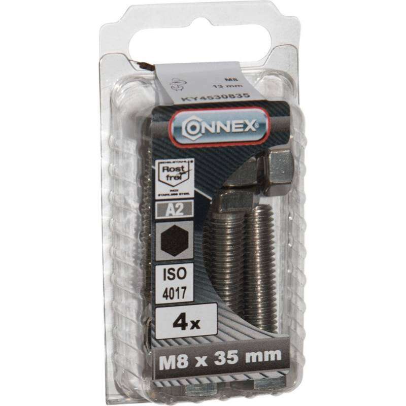 Image du produit Boulon &agrave; T&ecirc;te Hexagonale - Inox A2 - M8