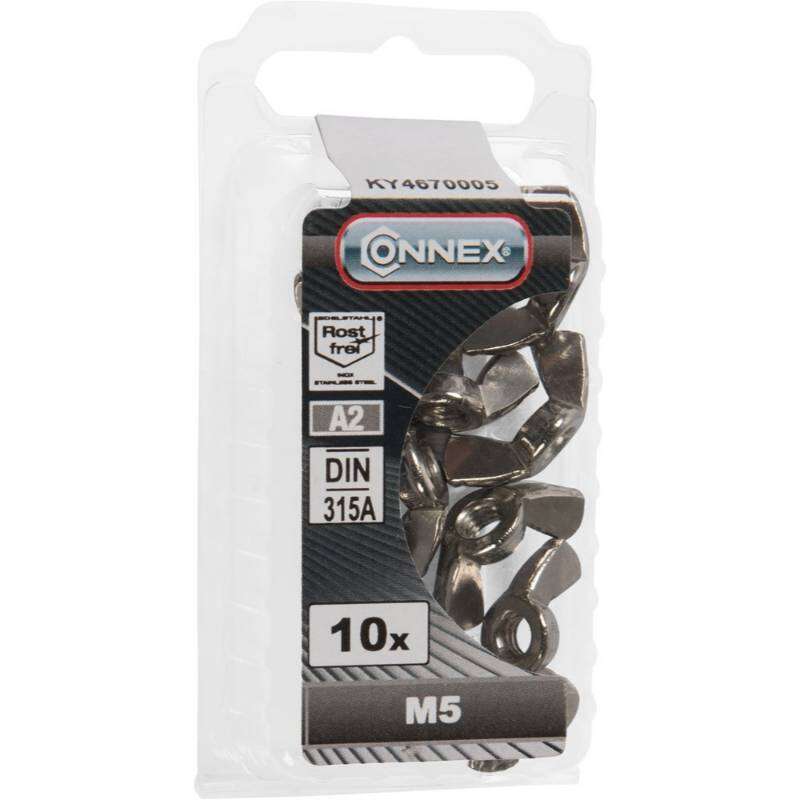 Image du produit Ecrou Papillon (&agrave; Ailettes) - Inox A2