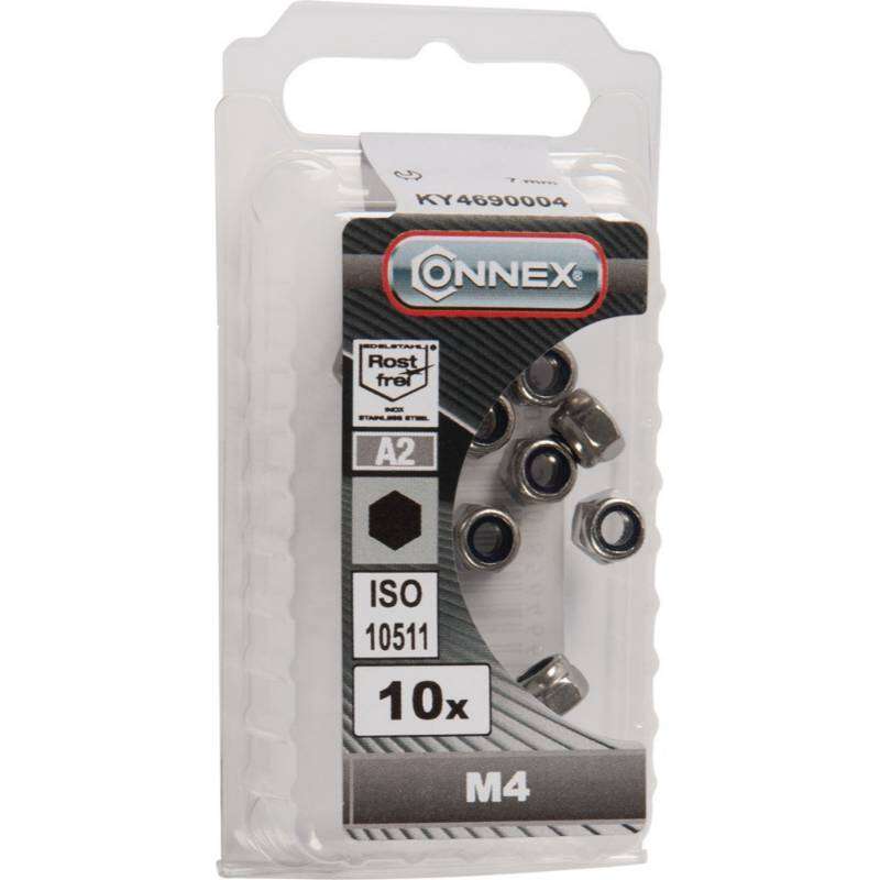 Image du produit Ecrou autobloquant (Ecrou de S&eacute;curit&eacute;) Hexagonal - Inox A2