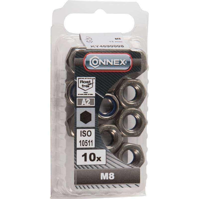 Image du produit Ecrou autobloquant (Ecrou de S&eacute;curit&eacute;) Hexagonal - Inox A2