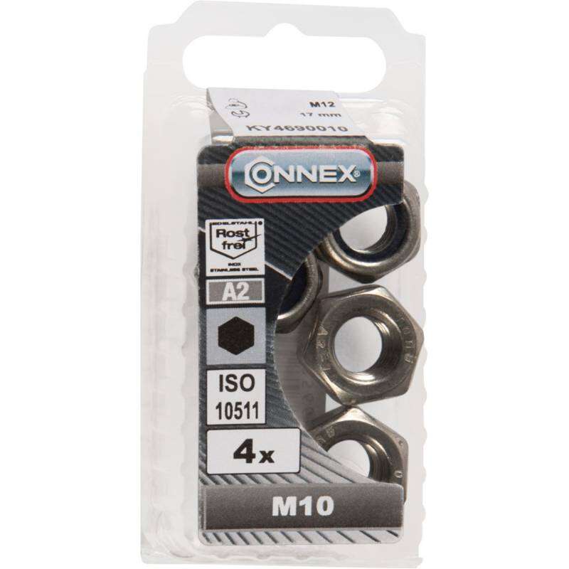 Image du produit Ecrou autobloquant (Ecrou de S&eacute;curit&eacute;) Hexagonal - Inox A2