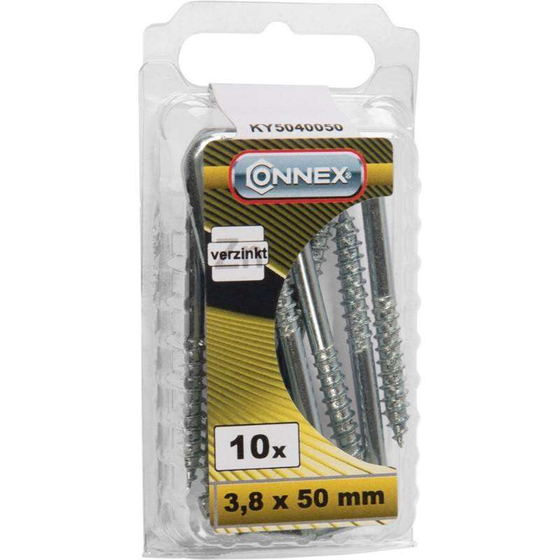 Image du produit Gond (Crampon) en L - Filetage Bois - Acier Galvanis&eacute;