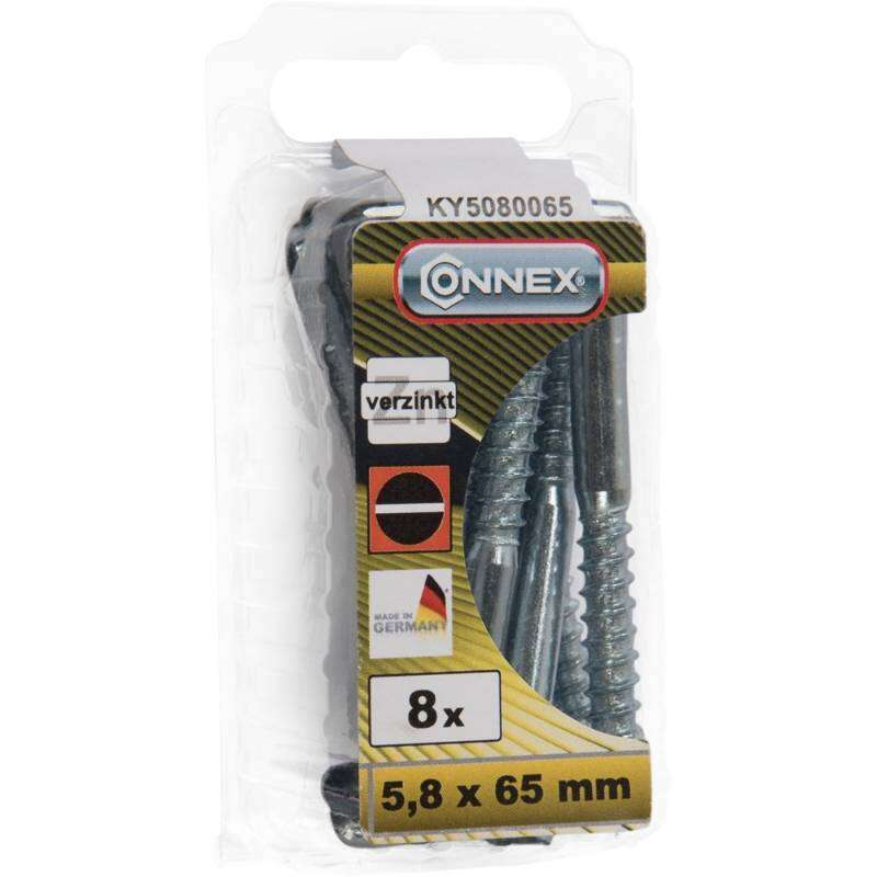 Image du produit Gond (Crampon) en L (Empreinte Plate) - Filetage Bois - Acier Galvanis&eacute;