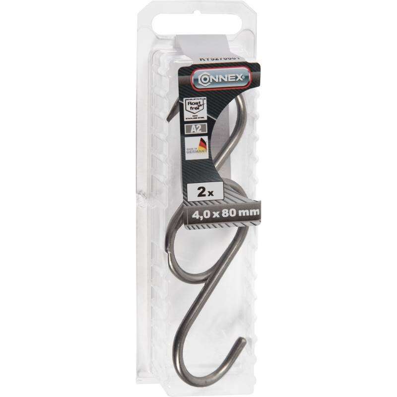 Image du produit Crochet en S (Crochet de Boucher) - Inox A2